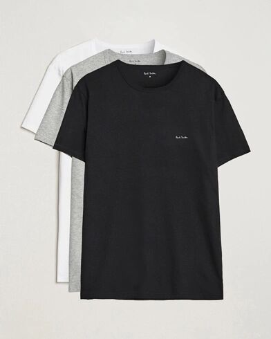 Paul Smith 3-Pack Crew Neck T-Shirt Black/Grey/White