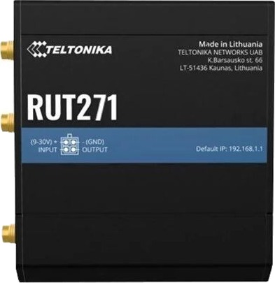Teltonika RUT271 4G/5G Trådløs Router - DIN, Vegg, Overflate Montering Teltonika RUT271 4G/5G Trådløs Router - DIN, Vegg, Overflate Montering