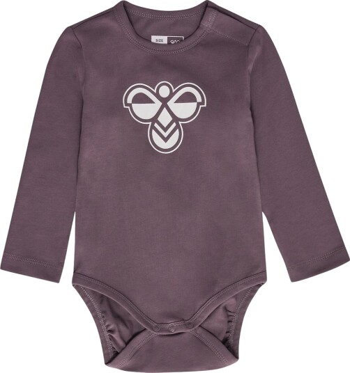 Hummel Body I/e hmlMini Logo Black Plum Hummel 68 Langermet Body Lilla 62