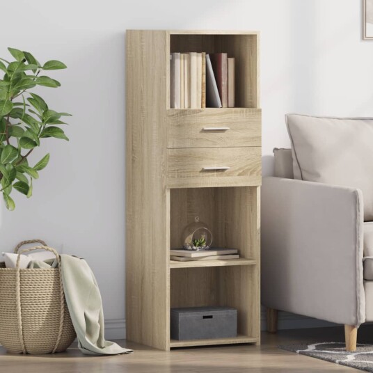 Hylle sonoma eik 40x42,5x124 cm konstruert tre Hylle sonoma eik 40x42,5x124 cm konstruert tre