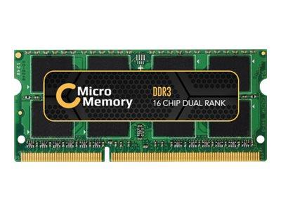 CoreParts 8 GB DDR3 SO-DIMM RAM 1600 MHz PC3-12800 for Laptop - Grønn CoreParts 8 GB DDR3 SO-DIMM RAM 1600 MHz PC3-12800 for Laptop - Grønn