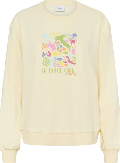 Saint Tropez Dame Gensere & Hettegensere Gul XL,
