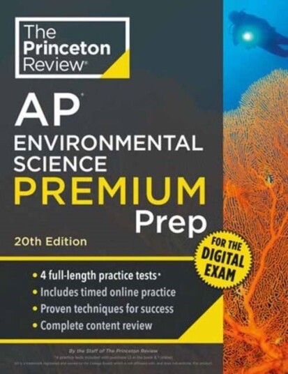 Princeton Review AP Environmental Science Premium Prep 20th Edition