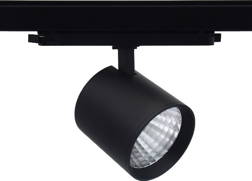 Ledlife LEDlife 30W sort DALI skinnespot   RA 90 38 grader 3 faset   Dimbar : DALI dimbar Kulør : Varm
