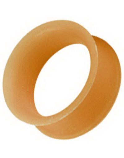 Excentrisk  Orange Piercing Tunnel Strl 4 mm