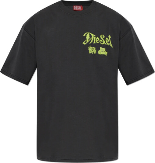 Diesel Herre Topper Svart XS,