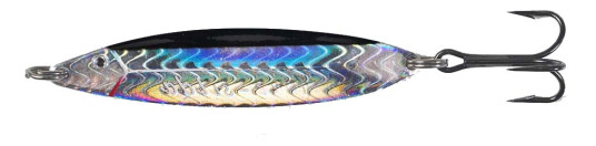 Remen Møresilda Holografisk sølv/svart, 18 gram - sluk Remen Møresilda Holografisk sølv/svart, 18 gram - sluk