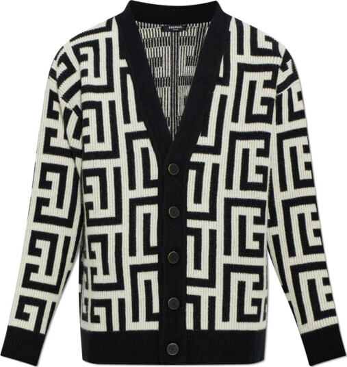 Balmain Herre Strikkevarer Svart XL,