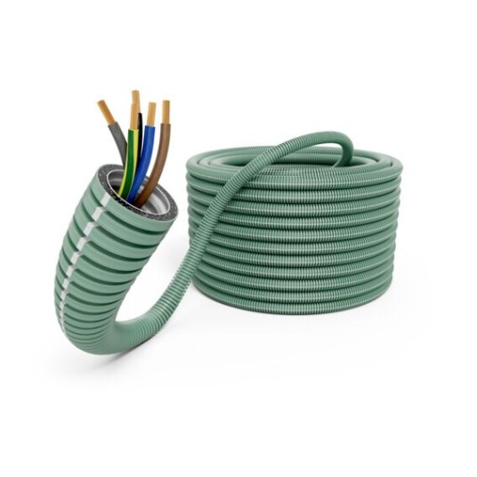 Ipipe Ferdigtrukket K rør 16mm PN 5G1.5 50m