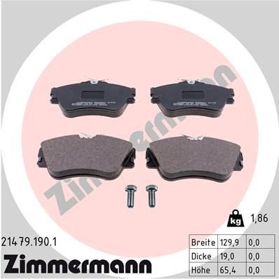 Bremseklosser ZIMMERMANN 21479.190.1