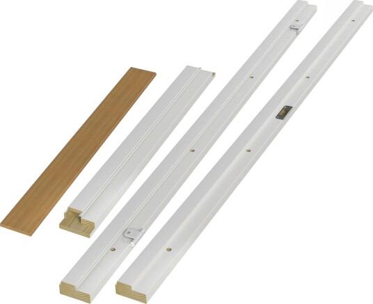 Swedoor Karm+ 93mm 10x20 Hvit Underliggende Terskel