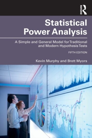 Statistical Power Analysis Av Brett (Griffith University Australia) Myors, Kevin R. Murphy