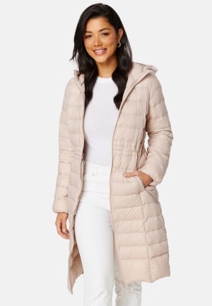 Chiara Forthi Natalia Light Down Coat Grey-beige M Chiara Forthi Natalia Light Down Coat Grey-beige M