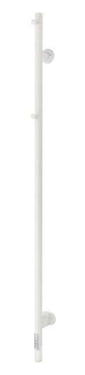 TVS Eldo 1 håndekltørker m/timer, elektrisk, 140 x 6 cm, hvit