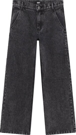 DKNY Jeans Denim Black Lava DKNY 12 år 152 Jeans Grå Svart