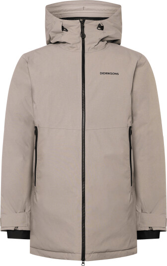 Didriksons Men"s Tempest Parka Ash Brown M Didriksons Men"s Tempest Parka Ash Brown M