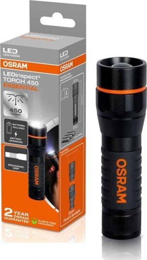 Osram LEDinspect 450 Essential lommelykt - 450 lm