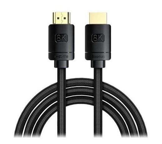 Baseus HDMI-kabel 1 m 4K 120 Hz Svart