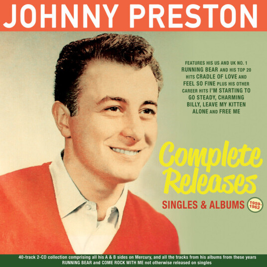 Johnny Preston Complete Releases: Singles & Albums 195962 CD