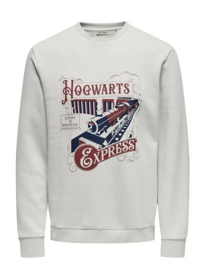 ONLY & SONS Onsxmas Reg Crew Hp - Grey - M ONLY & SONS Onsxmas Reg Crew Hp - Grey - M