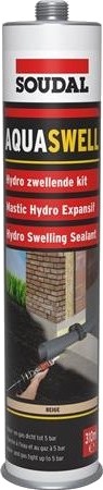 Soudal Aquaswell Fugemasse 310ml Soudal Aquaswell Fugemasse 310ml
