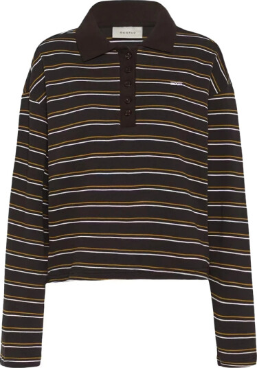 Gestuz Dame Topper Brun XS,