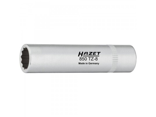 Hazet 850Tz-8, Stikkontakt, 1/4", Metrisk, 1 Hoder, 8 Mm, 1,22 Cm