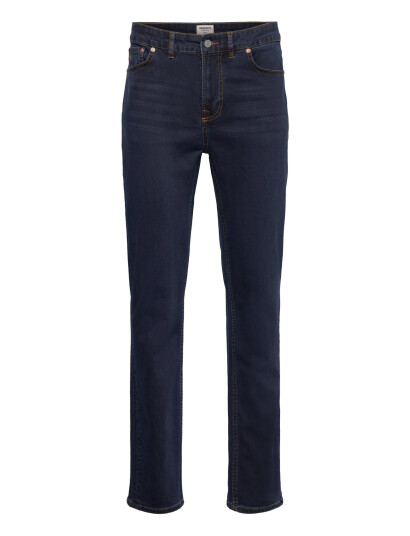 Morris James Satin Jeans - Navy - 38 x 34