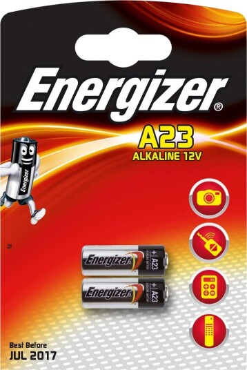 ENERGIZER Batteri A23/E23A Alkalisk 2-pk