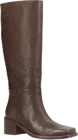 phenumb copenhagen Martina Square Long Leather Boots CHOCOLAT 40 phenumb copenhagen Martina Square Long Leather Boots CHOCOLAT 40
