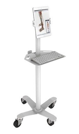 Compulocks Rise Freedom Keyboard Shelf White