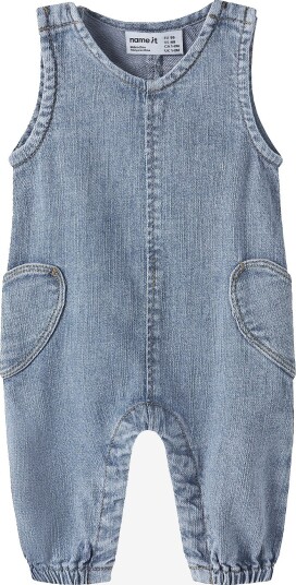 Name It baby   Body nbfEmmaline Loose Dnm Suit 2033 ve   Blå