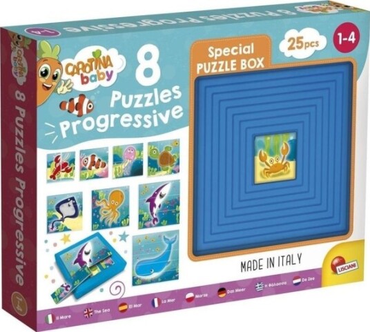 Lisciani Carotina Baby Puslespill Progressive