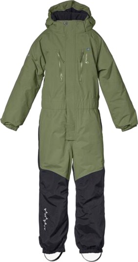 Isbjörn of Sweden Kids' Penguin Snowsuit 86, Moss Isbjörn of Sweden Kids' Penguin Snowsuit 86, Moss