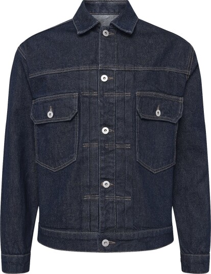 Mads Nørgaard Arizona Denim Trucker Jacket Navy XXL Mads Nørgaard Arizona Denim Trucker Jacket Navy XXL