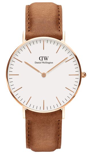 Daniel Wellington DW Klokke Classic Durham 36mm Roségull Daniel Wellington DW Klokke Classic Durham 36mm Roségull