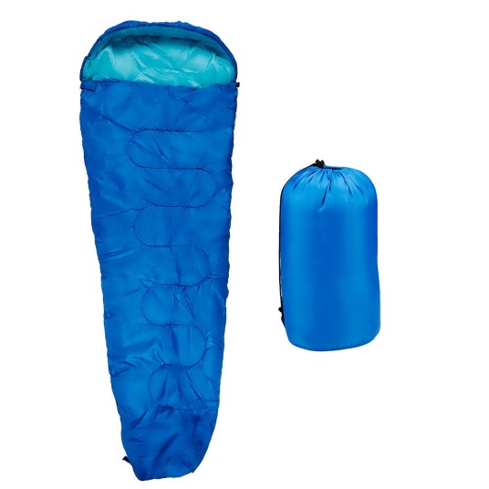 Camp Active Mummy Sovepose 190x72cm Blå Camp Active Mummy Sovepose 190x72cm Blå