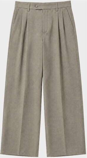Prohibited Revival Pleated Pants LIGHT GREY 34 Prohibited Revival Pleated Pants LIGHT GREY 34