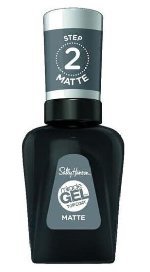 Sally Hansen HANSEN_Miracle Gel Top Coat Matt topplakk 14,7ml