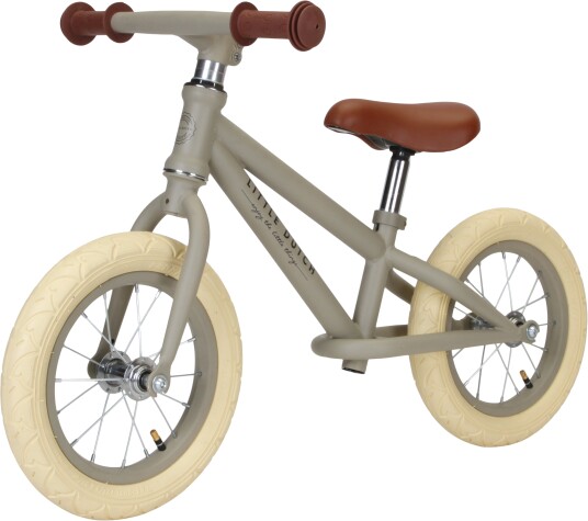 Little Dutch Balansesykkel Matt 12 Tommer Oliven