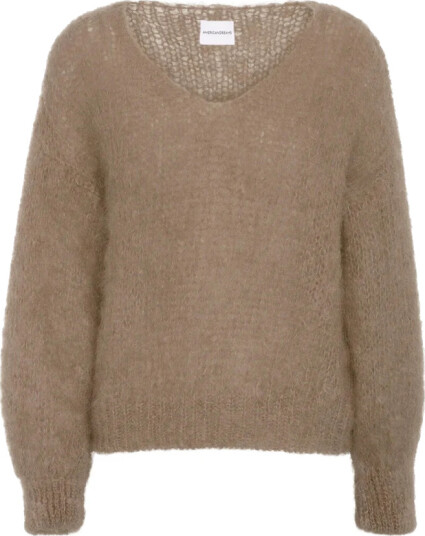 Americandreams Dame Strikkevarer Brun XL,