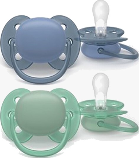 Philips Avent Ultra Soft Smokk 6-18 Mnd Lilla/Rosa 2 Stk. Philips Avent Ultra Soft Smokk 6-18 Mnd Lilla/Rosa 2 Stk.