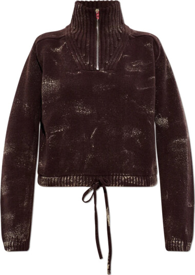 Diesel Dame Strikkevarer Brun XS, Diesel Dame Strikkevarer Brun XS,
