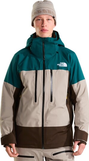 The North Face Men"s Chakal Jacket Pacific Teal/Stone Slab/Dark Chestnut L