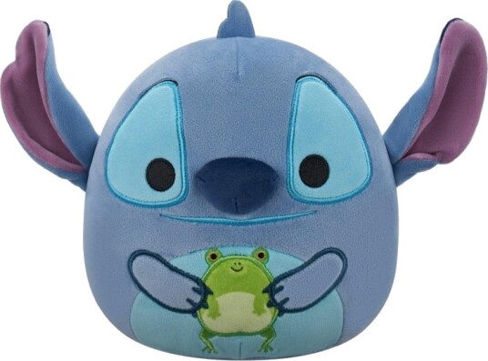 Squishmallows Disney Stitch Kosedyr 20 cm Stitch Med Frosk