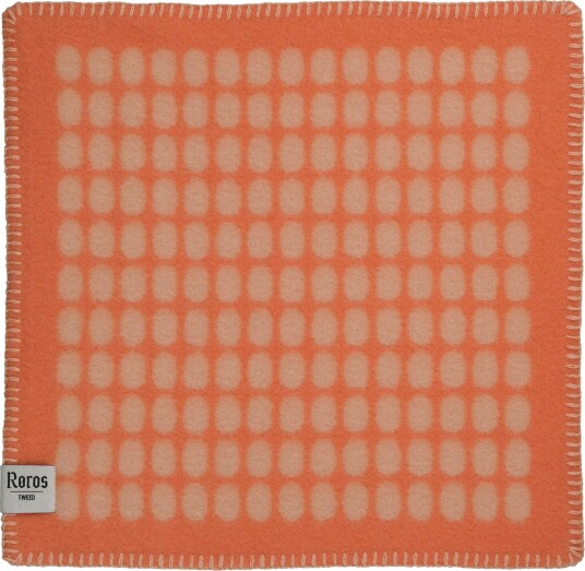 Røros Tweed Palette Sittepute 45x45 cm Korallfarget Røros Tweed Palette Sittepute 45x45 cm Korallfarget