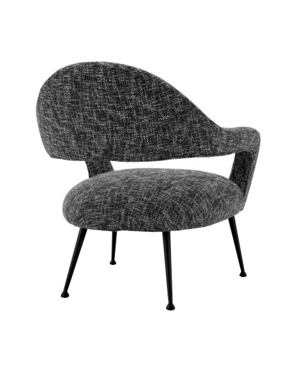 Eichholtz Lombardi lenestol cambon black