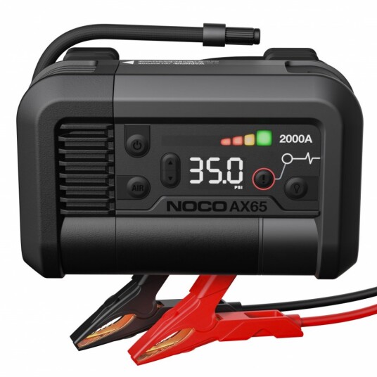 NOCO AX65 Lithium Startbooster 12V 2000Amp med luftkompressor