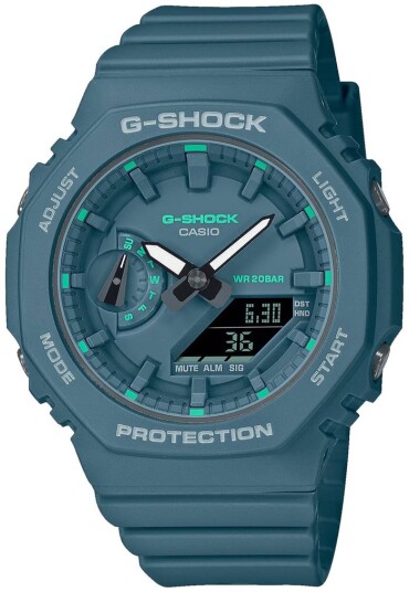 Casio Herreklokke GMA S2100GA 3AER G Shock Grønn/Resinplast Ø43 mm