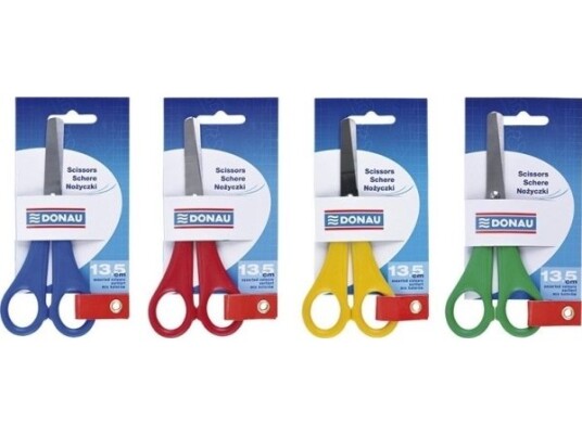 Donau School Scissors Donau 13.5 Cm Assorted Colors Donau School Scissors Donau 13.5 Cm Assorted Colors